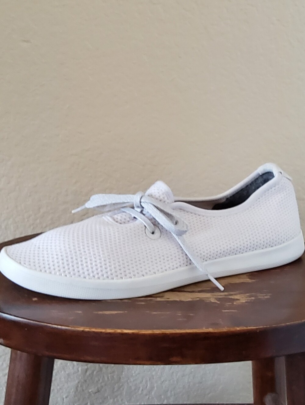 Allbirds Mens Tree Skippers Sneakers Off White Beige Size 11 NWOT